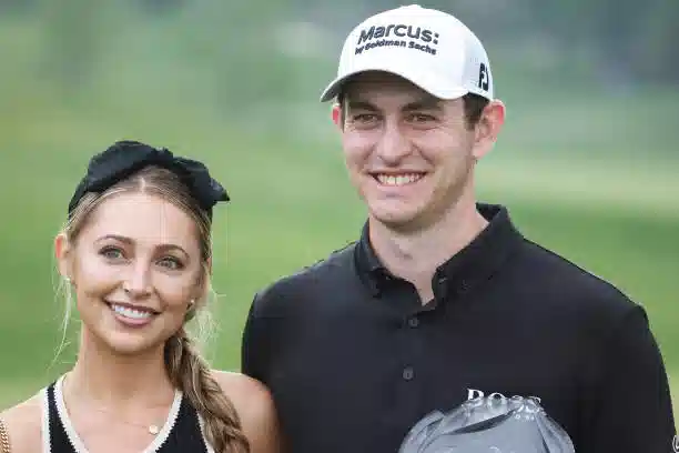 Patrick Cantlay and his girlfriend, Nikki Guidish