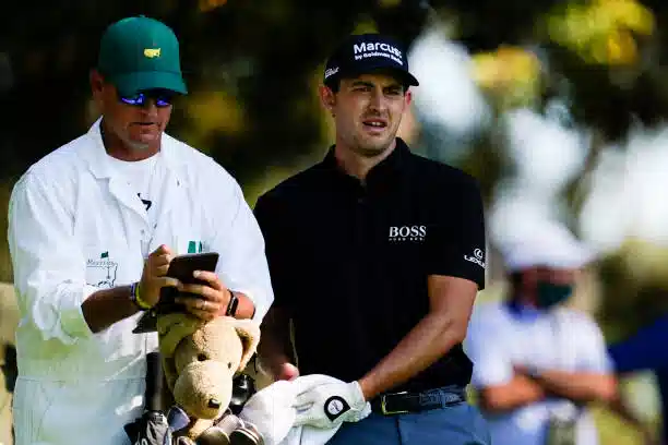 Patrick Cantlay at the Masters Tournament